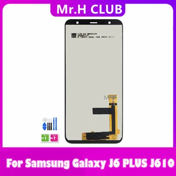 Оригинал для Samsung Galaxy J4 + 2018 J4 Plus J415 J415F J410 J6 Plus 2018 J610 J6 Prime ЖК-дисплей с Сенсорным экраном в сборе