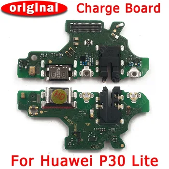 Оригинальный порт зарядки для Huawei P30 Lite P30Lite USB-плата для зарядки, док-станция для печатной платы, гибкие запасные части для замены