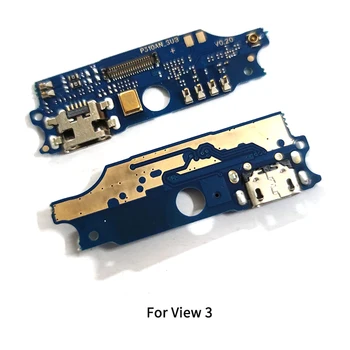 Плата для зарядки USB-порта для Wiko View 3 / View 3 Lite Запчасти для гибкого кабеля порта USB-док-станции для зарядки