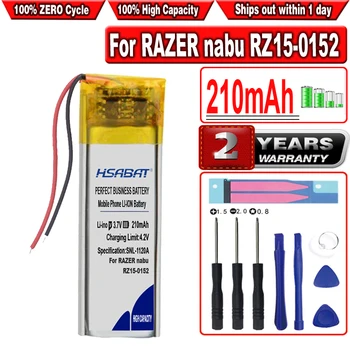 Аккумулятор HSABAT 210 мАч для умных часов RAZER nabu RZ15-0152