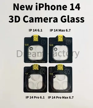 50 шт. Защитная пленка для объектива камеры из прозрачного закаленного стекла с полным покрытием для iPhone 14 12 13 Mini 11 Pro Max