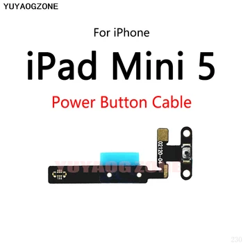 10 шт./лот для iPad Mini 5 A2133 Кнопка включения Кнопка отключения громкости Вкл/Выкл Гибкий кабель