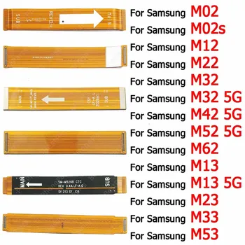 Для Samsung Galaxy M02 M02s M12 M22 M32 M42 M52 M62 M13 M23 M33 M53 Материнская Плата 5G Ремонт Основной Платы Гибкий Кабель Материнской платы