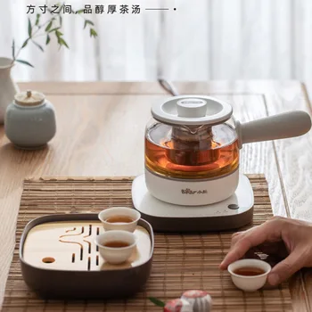 Новая бытовая электрическая чайная плита Tea cook паровой чайник с распылителем для приготовления чая паровая машина для приготовления чая с пузырьками вокруг плиты to