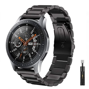металлический ремешок 22 мм для Samsung Galaxy Watch 3 Huawei GT2 / Amazfit GTR Браслет из нержавеющей стали браслет для Samsung Watch 5/4 20 мм