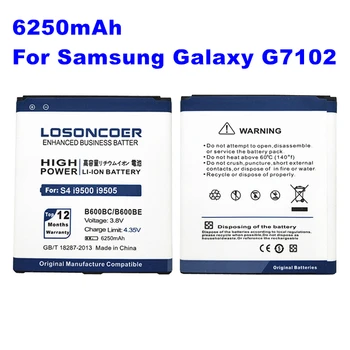 EB-B220AC EB-B220AE 6250 мАч Для Samsung Galaxy Grand2 G7108 G7102 G7109 I9295 i9507V G7106 Grand 2 G7105 Аккумулятор для телефона