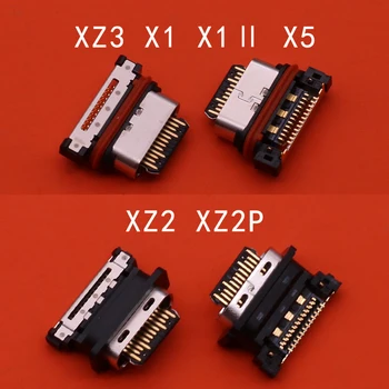 1шт Тип-C USB Зарядка Зарядное Устройство Порт Для Sony Xperia XZ2 XZ2P Премиум XZ3 X1 X5 X1Ⅱ X1II Гибкий Кабель Док-разъем
