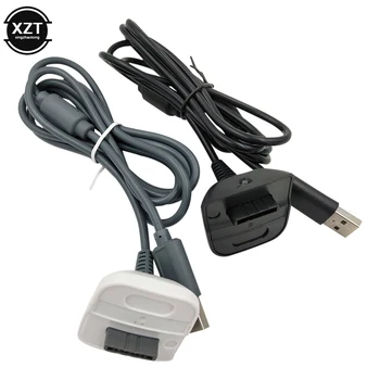 USB-Кабель для Зарядки Игрового Контроллера Xbox 360, Геймпад, Джойстик, Блок Питания, Зарядное Устройство, Шнур с одним кольцом, Игровые Аксессуары
