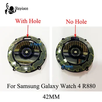 Оригинальный 42 мм Для Samsung Galaxy Watch4 R880 Задняя Крышка Аккумулятора Задний Корпус Стеклянная Линза Аттрактор Беспроводной Зарядки Сердечного Ритма