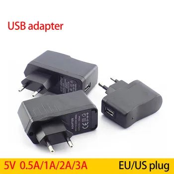 5V 1A 2A 3A 3000ma Micro USB Зарядный Адаптер питания Для мобильного телефона Настенное Зарядное Устройство Переменного тока в постоянный ЕС/США Универсальный 100V-240V D6