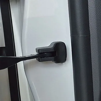 Корпус автомобиля Антикоррозийный Водонепроницаемый Дверной замок Ключи Пластиковая пряжка Ограничительное устройство Отделка 4шт для Toyota Highlander 2015 2016-2020