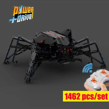 Новый MOC - Spider 8-Legged - Walking Robot Fit lepinings MOC-48024 Модель Строительных Блоков Кирпичи Diy Игрушки Подарки Для Детей На Рождество