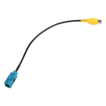 Универсальный кабель-адаптер Fakra RCA для видеосвязи AV-IN для резервной парковочной камеры заднего вида Dropship