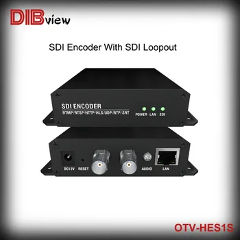 OTV-HES1S IPTV Прямая трансляция H265 H264 SDI Видеокодер HTTP RTSP RTMP UDP Кодек ONVIF IP Сетевой потоковый кодер NDI