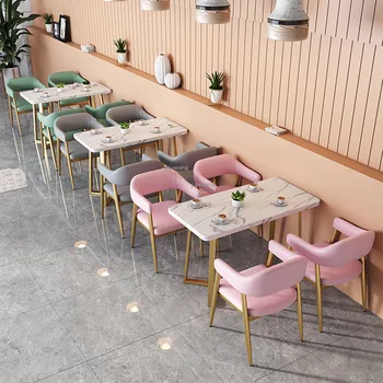 Простой обеденный стул в скандинавском стиле, розовое кресло для спальни для девочек, Минималистичная Современная домашняя мебель для столовой, Кухонные стулья