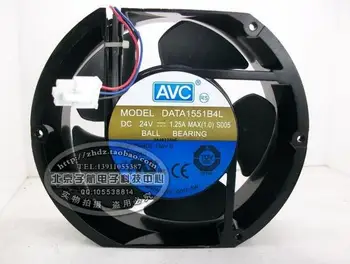 AVC DATA1551B4L 17250 24V 172*172*51 мм трехпроводной вентилятор серверного шкафа