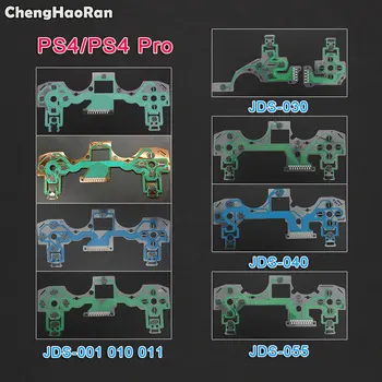 ChengHaoRan Для PlayStation 4 PS4 Pro Тонкий Контроллер Проводящая Пленка Клавиатура Гибкий Кабель Ленточная Печатная Плата JDM-001 030 040 055