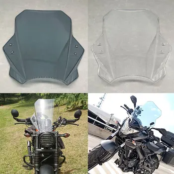 Для YAMAHA Honda KAWASAKI SUZUKI BMW Универсальное мотоциклетное ветровое стекло, чехлы на лобовое стекло, дымчатый экран, прозрачные мотоциклетные дефлекторы