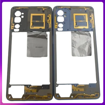 Средняя рамка Центральное шасси Корпус телефона для Samsung Galaxy M52 5G M526 Запасные части для крышки рамки