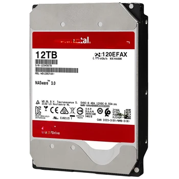 Для WD120EFBX вертикальный красный диск 3,5 дюйма 12T настольный компьютер жесткий диск NAS сервер хранения данных