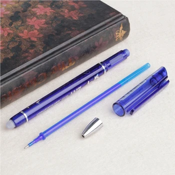 Стираемая гелевая ручка-роллер Волшебный роллер для письма 0,5 мм, канцелярские принадлежности для студентов