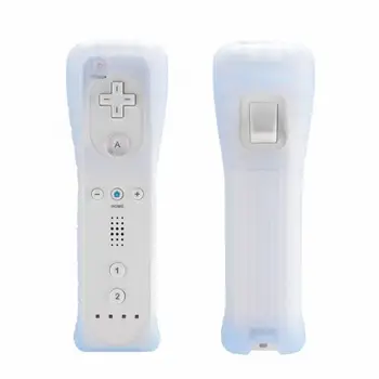 Новый белый защитный силиконовый чехол от падения, мягкий чехол для ручного контроллера Nintendo Wii, защитный кожный чехол с Motion Plus
