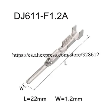 2000ШТ DJ611-F1.2A автоматический кабель провод Водонепроницаемый разъем клеммные колодки автомобильный штекер женский мужской штырь DJ224-1.0A