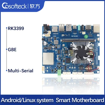 Cosofteck-RK7839C рекламный дисплей материнской платы промышленного управления Android Linux Rockchip RK3399 UART TTL RS232 RS485