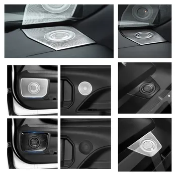 Для Toyota Sienna XL40 4th 2022 2021 Отделка из нержавеющей стали Автомобильный стереодинамик Дверная наклейка Крышка Стайлинга автомобилей Автоаксессуары