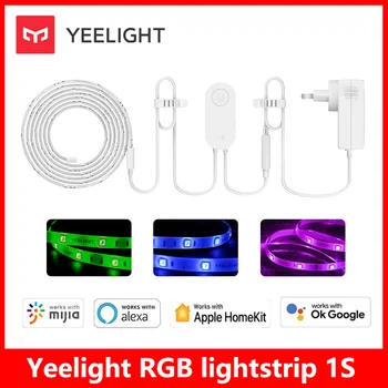 Yeelight Aurora Smart Light Strip 1S Plus LED RGB Красочная Световая Полоса WiFi Пульт Дистанционного Управления С приложением Assistant Homekit для Mi Home