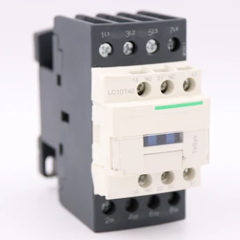 Электрический магнитный контактор переменного тока LC1DT40F7 4P 4NO LC1-DT40F7 40A 110V Катушка переменного тока