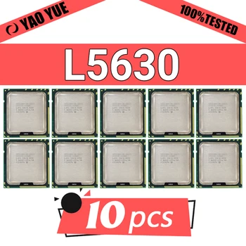 Процессор L5630 10шт (кэш 12 М, 2,13 ГГц, Intel QPI 5,86 Гт/с) Настольный процессор LGA 1366 100% нормальная работа