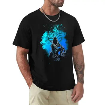 Футболка Soul of the Waterbender, графическая футболка, летние топы, мужские футболки
