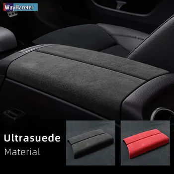 Наклейка На Панель Крышки Подлокотника Центральной Консоли Ultrasuede Для Внутренней Отделки Mercedes Benz W177 AMG A Class 2018-On Accessories