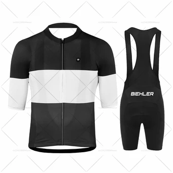 Комплект летней велосипедной майки BIEHLER 2023, высококачественная форма для шоссейного велосипеда, MTB майо, велосипедная одежда ciclismo SYN, велосипедные шорты
