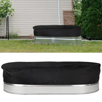 Пылезащитная, устойчивая к солнечным лучам наружная овальная крышка для бассейна, принадлежности для дома