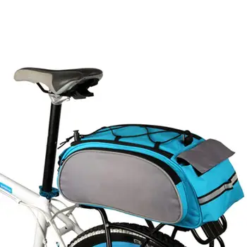 Красивая велосипедная сумка, удобная велосипедная сумка, большая вместительная сумка через плечо, велосипедная сумка для багажа