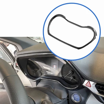 Для Toyota Sienna 2021 2022, аксессуары, наклейка на приборную панель автомобиля, АБС-карбоновое волокно