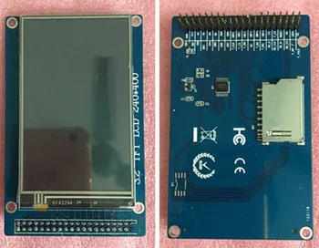 3,2-дюймовый Модуль Цветного Экрана 40P TFT LCD с Сенсорной Панелью HX8352A Drive IC 240*400 SD-Карта 3.3V Panel Header
