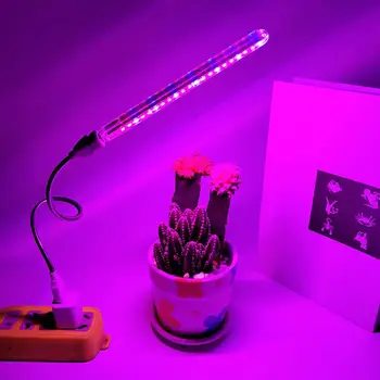 Светильник для растений, светодиодный светильник для выращивания, регулируемый для теплицы, многоцелевой Пластиковый внутренний