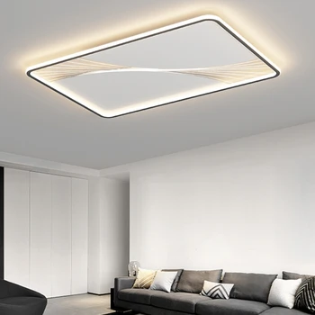 Современный минималистичный светильник для спальни, светодиодный потолочный светильник для гостиной, атмосферный минималистичный круглый рабочий коридор, ультратонкие лампы для прохода