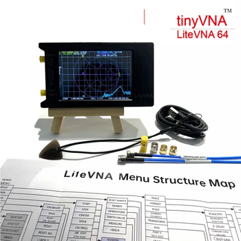 LiteVNA 64 Ver0.3.1 50 кГц ~ 6,3 ГГц tinyVNA 4 