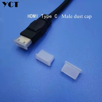1000шт пылезащитный штекер HDMI C-type Mini HDMI интерфейсный кабель для передачи данных пылезащитный колпачок защитный рукав крышка бесплатная доставка