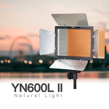 Лампа для фотосъемки камеры YONGNUO YN600L II 3200-5600k LED Video Fill Light для макияжа TikTok