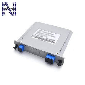 Бесплатная доставка 5шт коробка-разветвитель SC UPC 1 *2 с кассетной коробкой-разветвителем оптического волокна SC 1*2 PLC