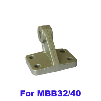 MBB/MDBB для отверстия 32 мм/40 мм монтажный кронштейн воздушного цилиндра MB-B03 Двойной поворотный кронштейн с клевцом основание для крепления пневматических деталей
