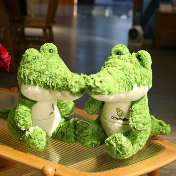 Плюшевые игрушки из крокодиловой кожи Kawaii, мягкие мультяшные животные-аллигаторы, кукла, игрушка для умиротворения ребенка, подарки для друзей на День рождения