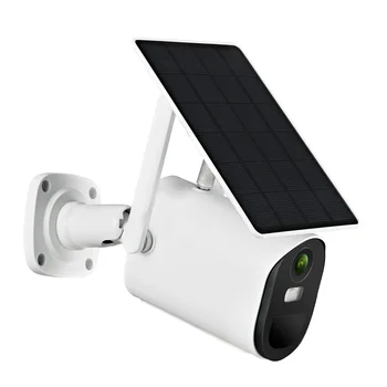 1080P Full HD WiFi Солнечная камера Наружная IP-камера ночного видения IP65 Водонепроницаемая камера безопасности CCTV Камера видеонаблюдения