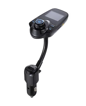 Беспроводной FM модулятор AUX Аудио MP3 плеер USB автомобильное зарядное устройство Громкая связь Bluetooth Совместимый автомобильный комплект Аксессуары для FMпередатчика