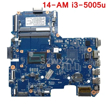 Восстановленная материнская плата для ноутбука HP серии 14-AM 858034-601 858034-001 6050A2823101-MB-A01 с процессором i3-5005U DDR3